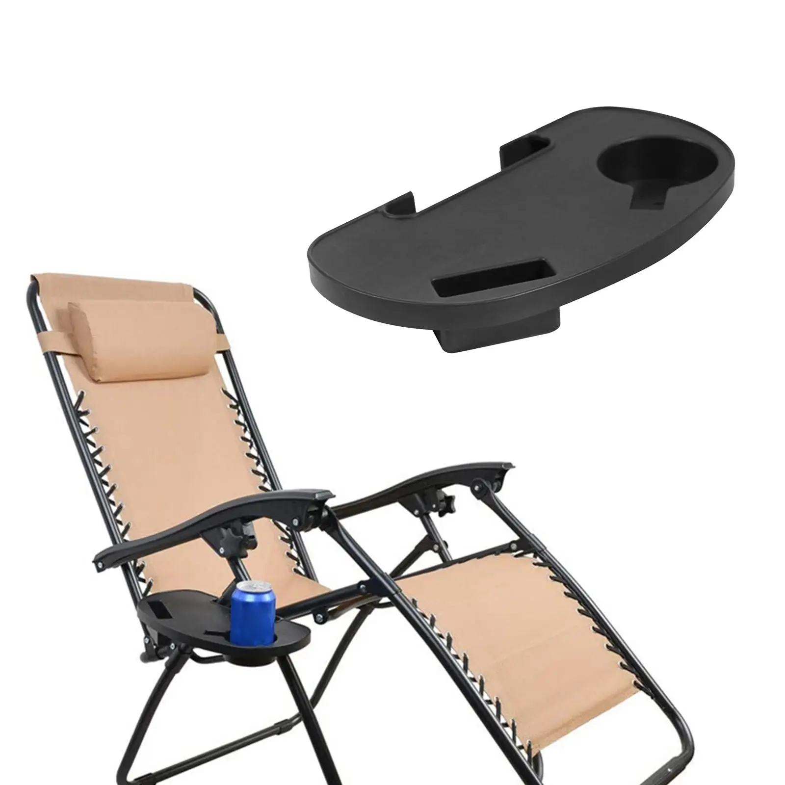 Food Giant Snacks - Plastic Universal Chair Cup Holder Snack