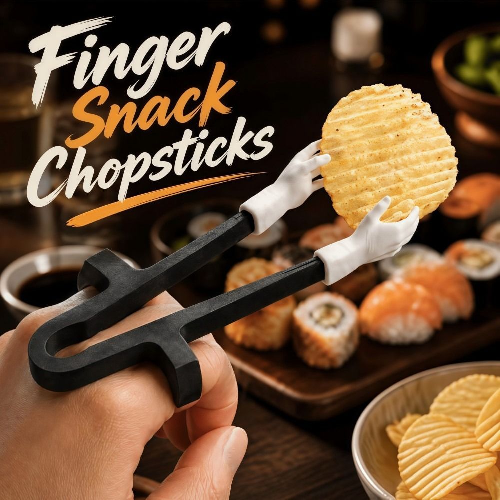 Food Snacks Game - Fun Reusable Finger Snack Chopsticks PLA