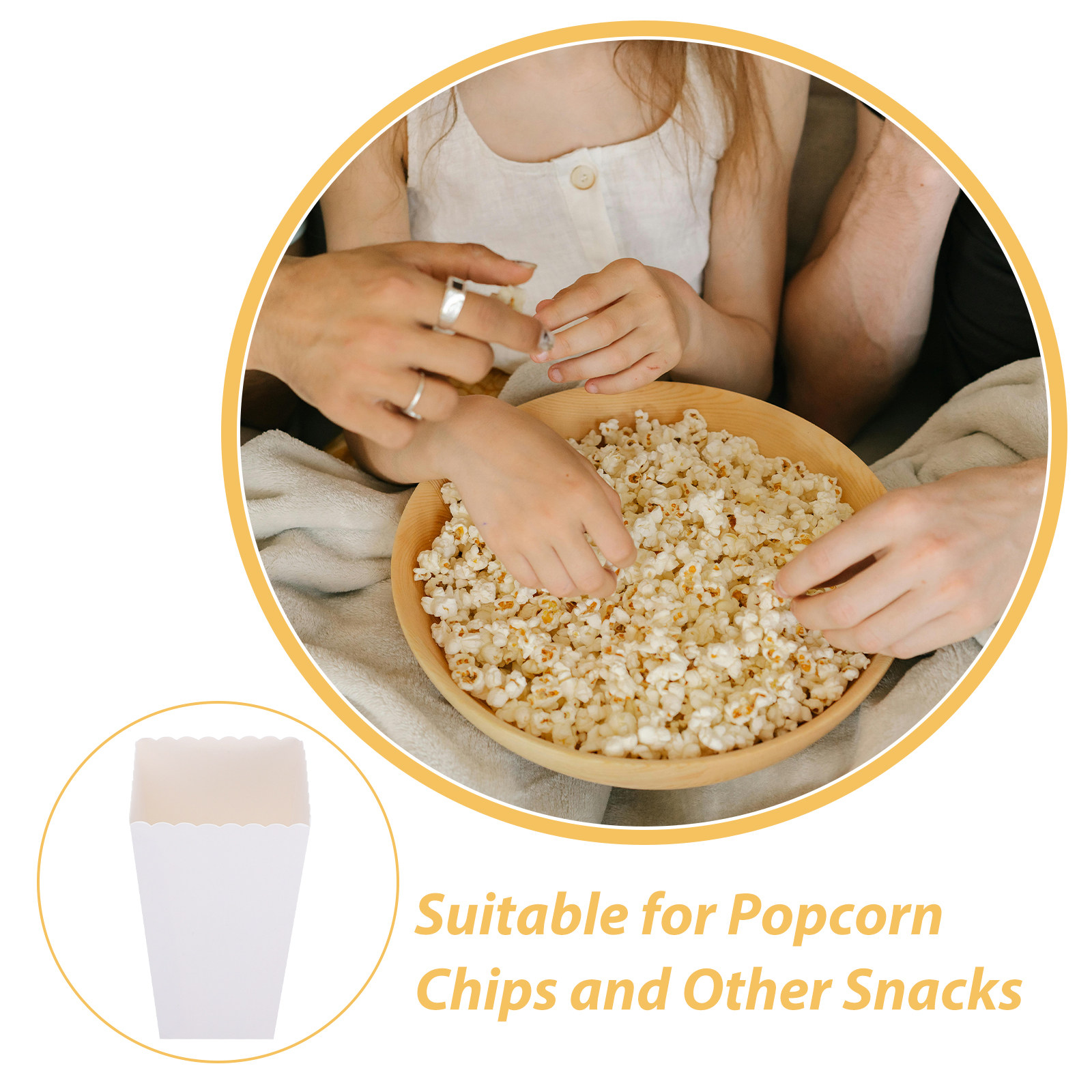 50Pcs Party Disposable Popcorn - Food Giant Snacks 评论和价格