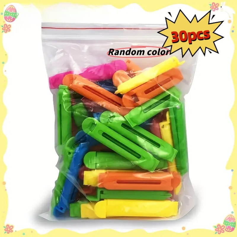 30pcs Multicolor Food Sealing  - Dry Food Snacks 评论和价格