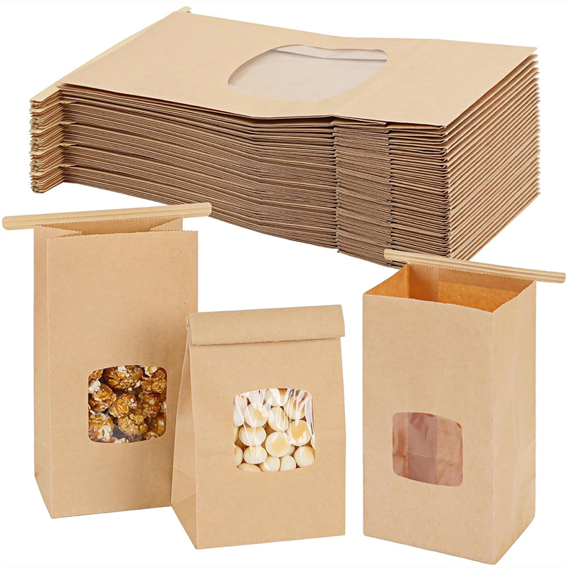10Pcs Bakery Bags, Window Seal - Food Halloween Snacks 评论和价格