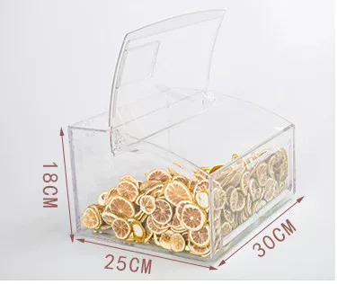 Fully Transparent Plastic Disp - Dry Food Snacks 评论和价格