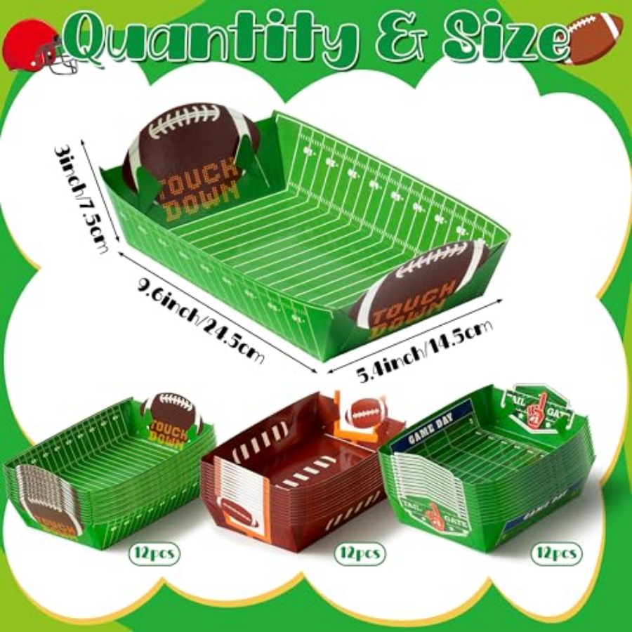 Large Food Plates - 36Pcs Game - Food Snacks Game 评论和价格