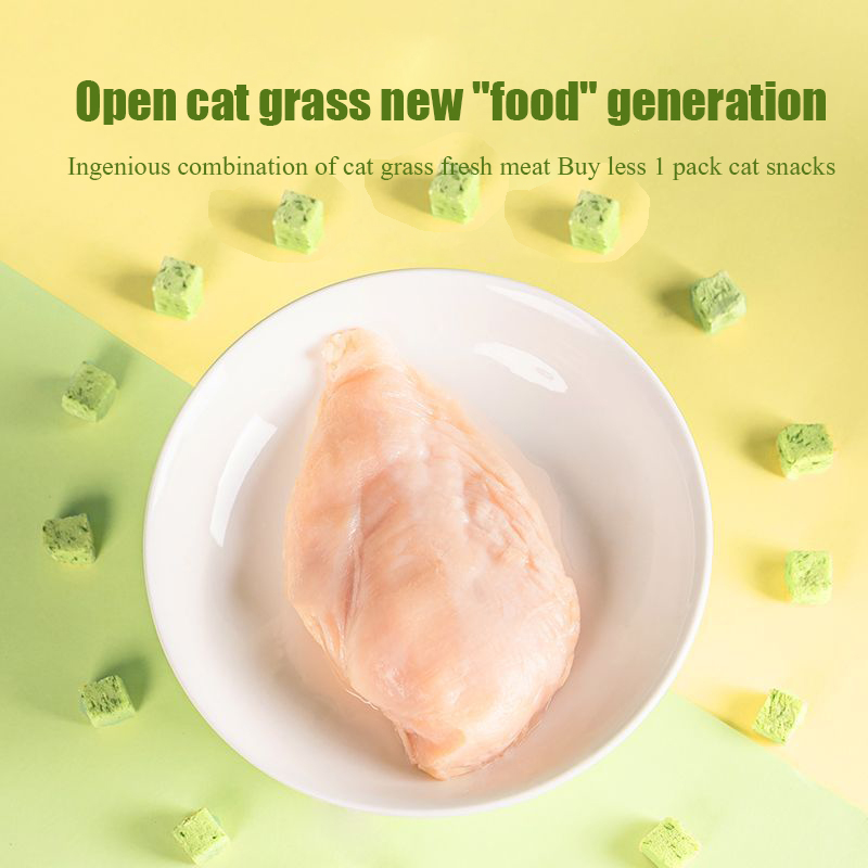 Cat grass freeze-dried meat sq - Snacks Food Ready To Eat 评论和价格