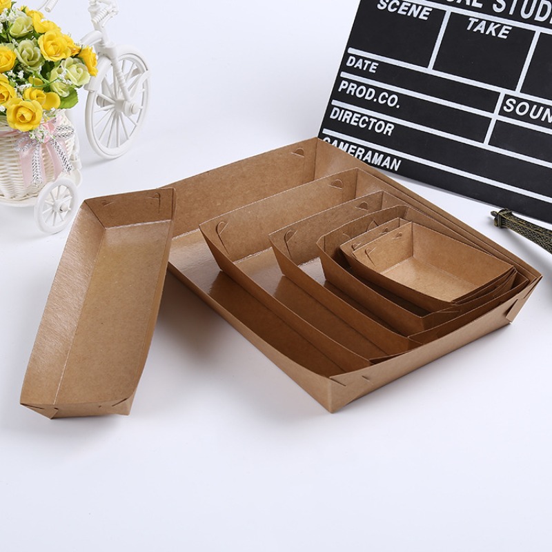10/30/50pcs Kraft Paper Dispos - Food Halloween Snacks 评论和价格
