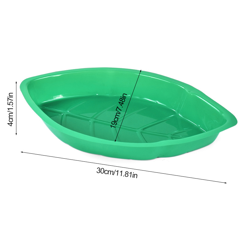 6Pcs Green Palm Leaf Plate Sna - Food Snacks That Are Green 评论和价格