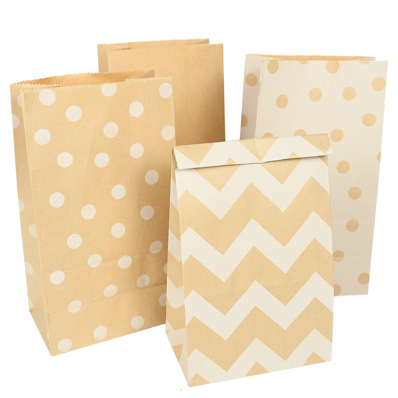 10pcs Brown Kraft Paper Gifts  - Food Halloween Snacks 评论和价格