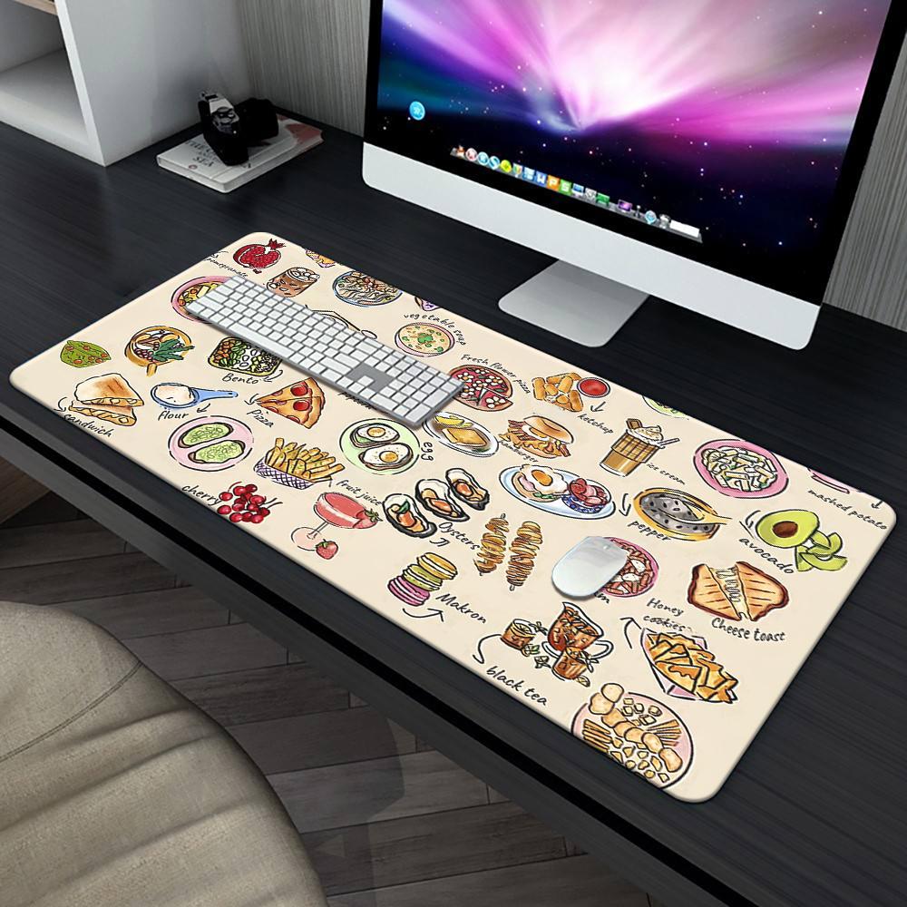 Large Mouse Pad Xxl Snacks Foo - Food Snacks Game 评论和价格