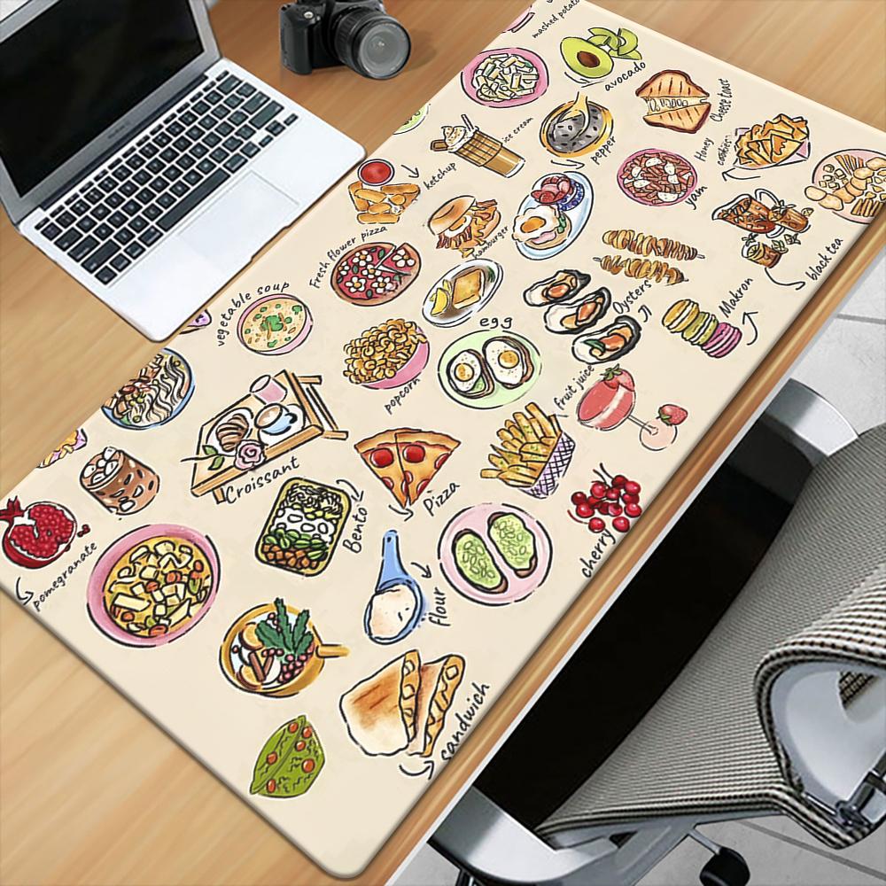 Large Mouse Pad Xxl Snacks Foo - Food Snacks Game 评论和价格