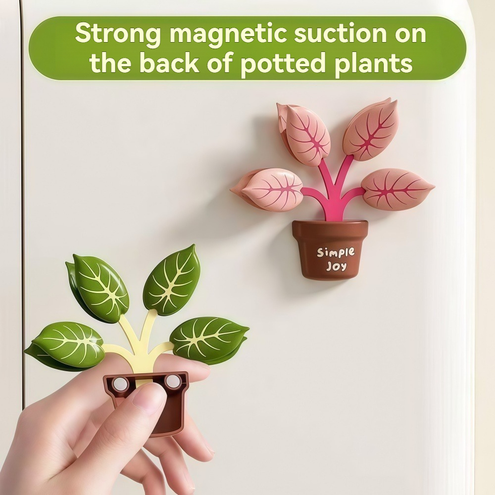 Green Plant Leaf Magnetic Seal - Food Snacks That Are Green 评论和价格