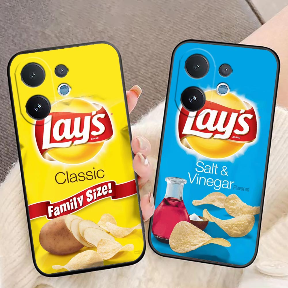 Phone Case For VIVO V70 V60 V5 - Food Snacks Quotes 评论和价格