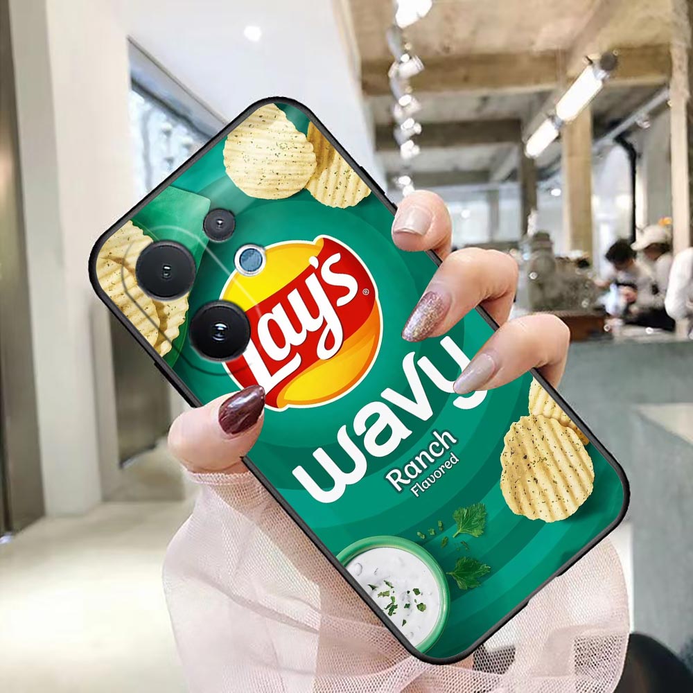 Phone Case For VIVO V70 V60 V5 - Food Snacks Quotes 评论和价格