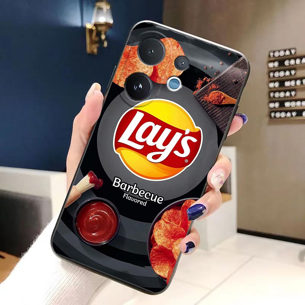 Phone Case For VIVO V70 V60 V5 - Food Snacks Quotes 评论和价格