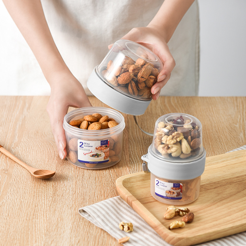 Portable Double-layer Multi-pu - Baby Food Snacks Yogurt 评论和价格