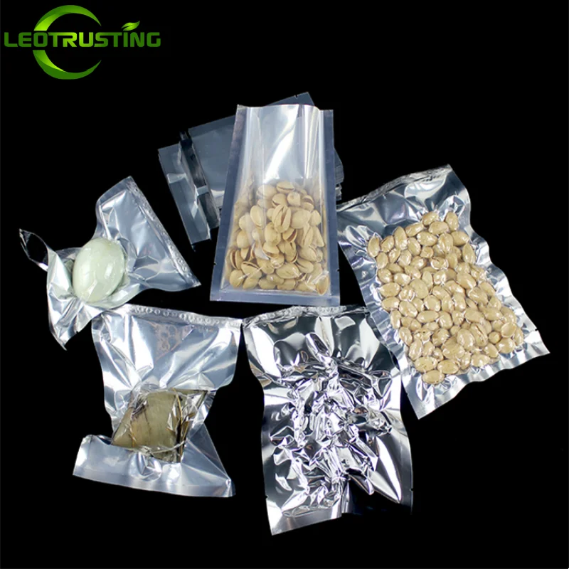 100 Pack Silver Glossy Flat Po - Dry Food Snacks 评论和价格